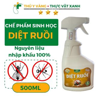 Thuốc diệt ruồi cánh bướm hiệu quả 100% Chai 500ml - An toàn - SP cao cấp king Bio