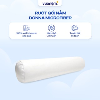 Ruột Gối Ôm Doona Microfiber 22x100cm Lông Vũ Nhân Tạo Cao Cấp, Thoáng Khí, Êm Ái Mềm Mại