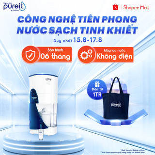 [ QUÀ TẶNG 15.8 - 17.8 | KHÔNG DÙNG ĐIỆN | BẢO HÀNH 6 THÁNG ] Máy lọc nước uống gia đình Pureit Classic
