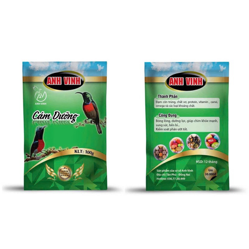 CÁM CHIM HÚT MẬT ANH VINH