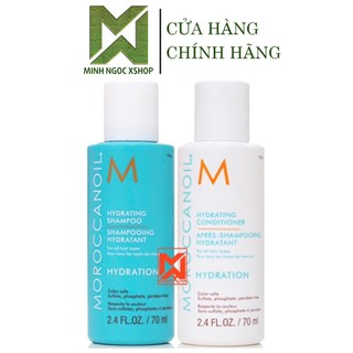 Ser Mini dầu gội xả dưỡng ẩm Moroccanoil Hydrating 40ML
