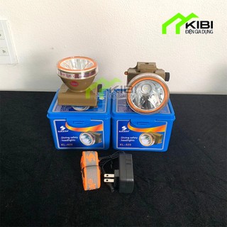 Đèn pin đội đầu, đèn pin sạc kl 628