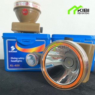 Đèn pin đội đầu, đèn pin sạc KL 628