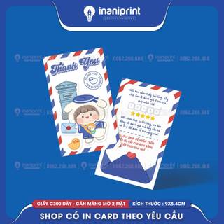 Card Cám Ơn, Thiệp Cám Ơn, Giấy Cám ơn - THƯ CỪU