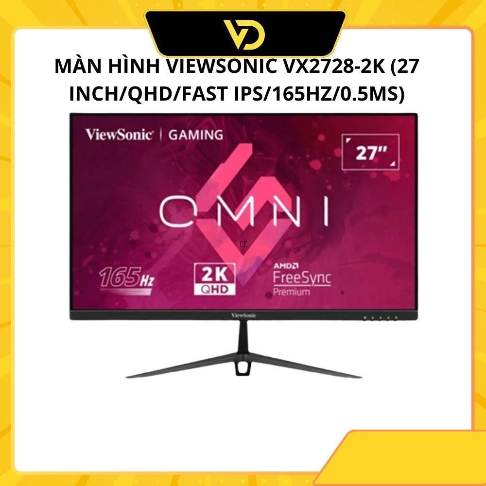 MÀN HÌNH VIEWSONIC VX2728-2K (27 INCH/QHD/FAST IPS/165HZ/0.5MS)