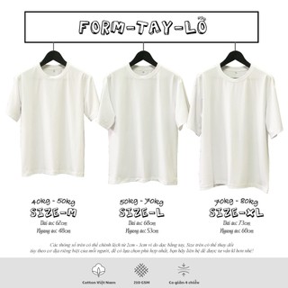 [TEST NO SALE] Áo Thun Trơn  TNC- 2 Màu - 100%Cotton Mộc Úc  230GSM - Áo Form Rộng Nam Nữ Oversize Unisex Basic Tee