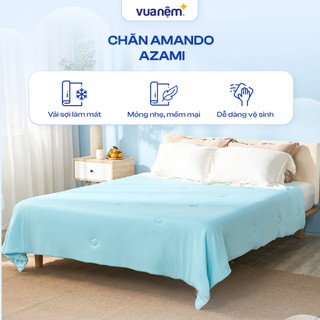 Chăn hè Azami công nghệ làm mát cao cấp, mỏng nhẹ, nhanh khô khi giặt
