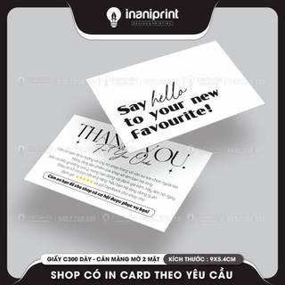 Card Cám Ơn, Thiệp Cám Ơn, Giấy Cám ơn - HELLO NGHIÊN