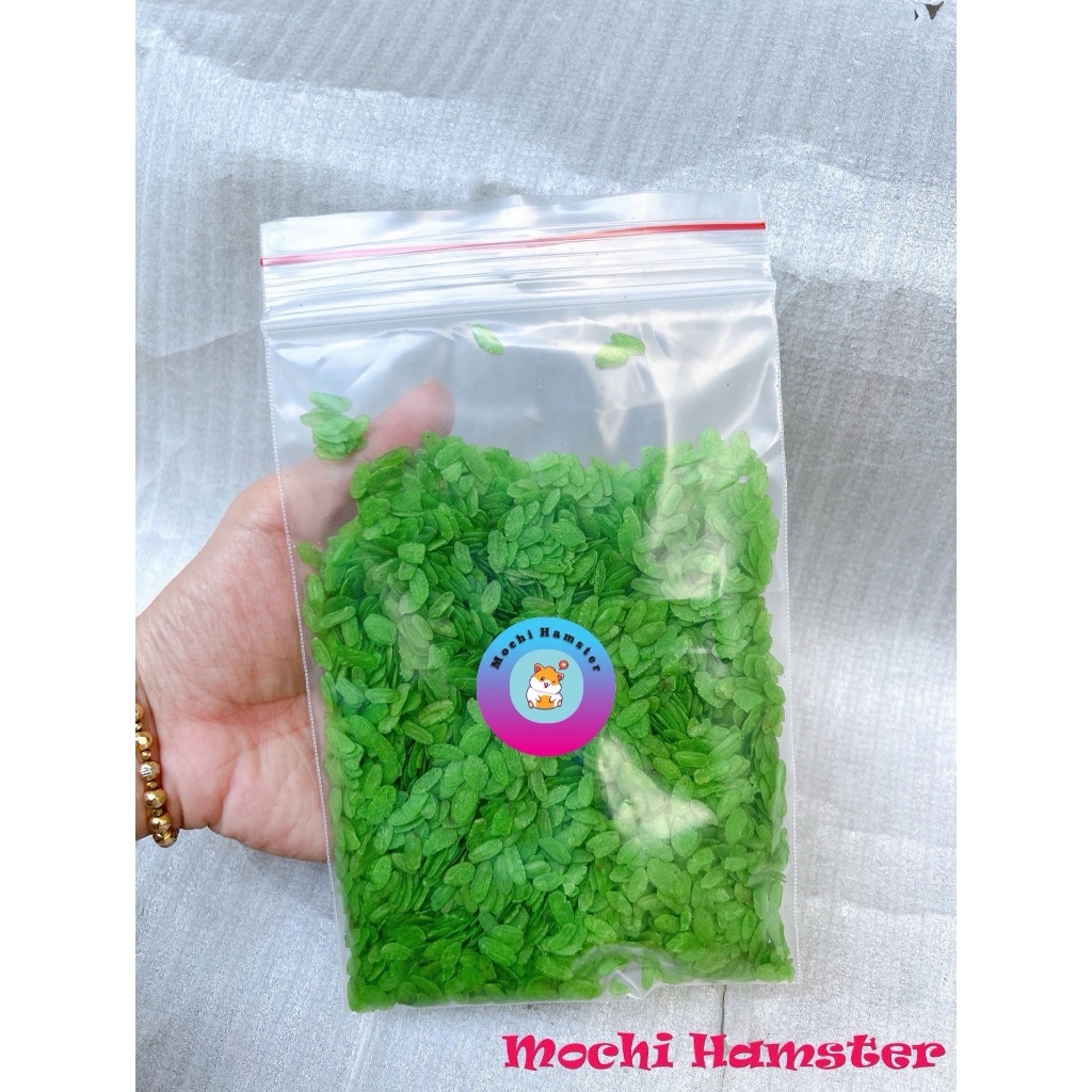 Cốm dẹp xanh cho hamster 200gr