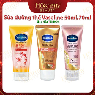 Vaseline serum dưỡng thể ngày đêm chống nắng & sáng da 30ml,70ml Mini
