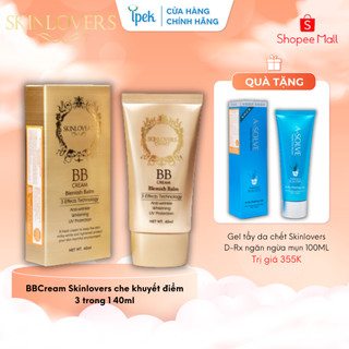 [Tặng tẩy da chết Skinlovers] BBCream Skinlovers che khuyết điểm 3 trong 1 40ml
