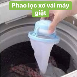 Phao Lọc Cặn Máy Giặt, Xơ Vải Loại Xuất Nhật Dày Dặn (ảnh thật)