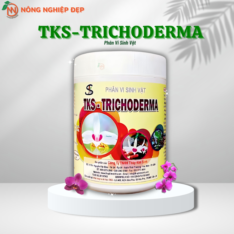 TRICHODERMA TKS Thủy Kim Sinh Hũ 1Kg – Ủ Phân Bón, Tăng Đề Kháng