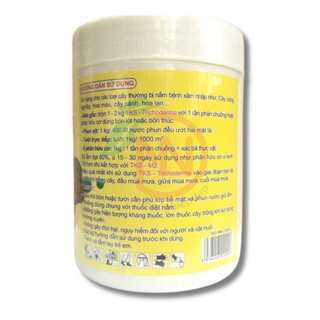TRICHODERMA TKS Thủy Kim Sinh Hũ 1Kg – Ủ Phân Bón, Tăng Đề Kháng