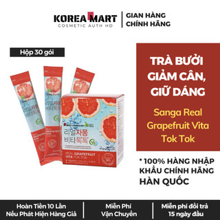 Trà bưởi giảm cân sanga hàn quốc - hộp 30 gói - giảm cân nhanh chóng, hiệu quả