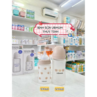 BÌNH SỮA UBMOM THUỶ TINH