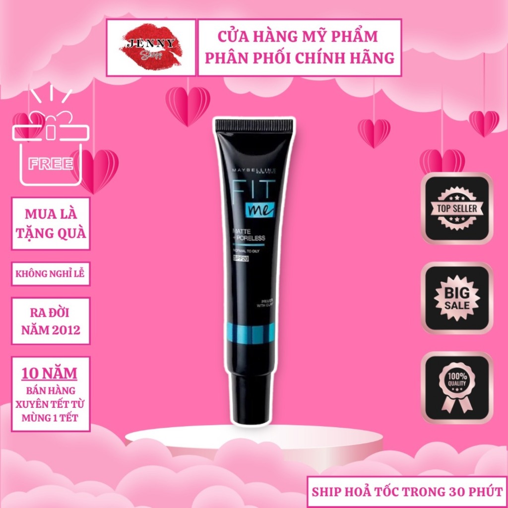Kem Lót Maybelline Fit Me Matte + Poreless 16H Mattifying Primer
