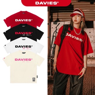 Áo phông nam nữ local brand DAVIES form rộng tay lỡ nhiều màu vải thun cotton co giãn thoáng mát Invasion Tee I D38-T1