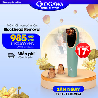 Máy hút mụn cá nhân OGAWA Blackhead removal - Loại bỏ mụn đầu đen và sợi bã nhờn