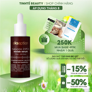Serum giảm mụn kiểm soát nhờn EKSEPTION Hyaluronic ZnPCA Mixlab Serum 75ml