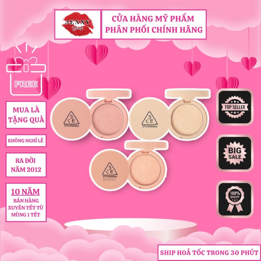 Phấn Bắt Sáng 3CE Glow Beam Highlighter