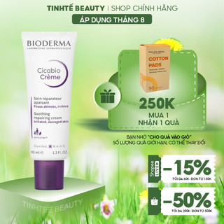 Kem phục hồi da tổn thương Bioderma Cicabio Creme 40ml