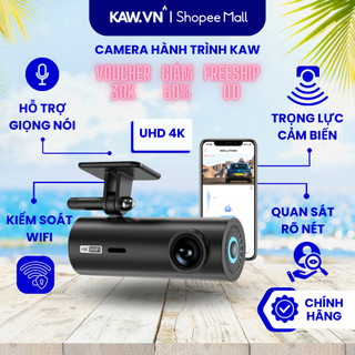 Camera Hành Trình 4K Ultra HD, Điều Khiển Điện Thoại, Wifi Độ Phân Giải 4K, Độ Rộng Cao - Hàng Chính Hãng