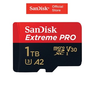 Thẻ nhớ microsdxc sandisk extreme pro v30 a2 1tb 200mb/s sdsqxcd-1t00-gn6ma