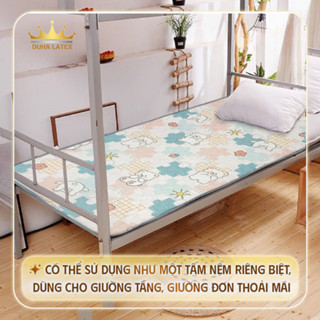 Nệm topper điều hòa Kingcool mát mẻ, giảm 4 đến 6 độ C cho ký túc xá, có thể nằm trực tiếp không cần ga bọc DUHALATEX