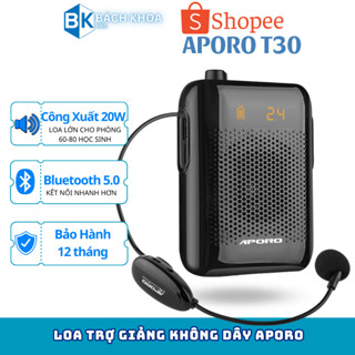 Loa trợ giảng không dây APORO T30  - Có Bluetooth 5.0 Máy trợ giảng không dây