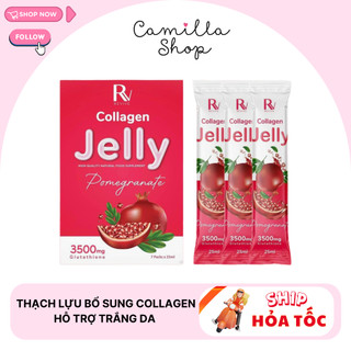 Thạch lựu bổ sung collagen giúp da trắng từ bên trong