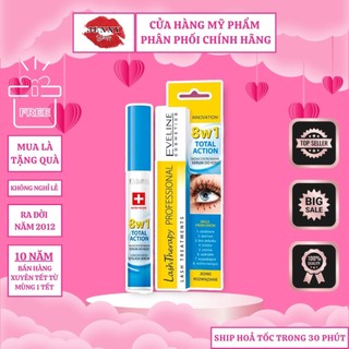 Huyết Thanh Dưỡng Mi Eveline 8 In 1 Total Action Lash Therapy Professional