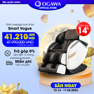 Ghế massage toàn thân OGAWA Smart Vogue Prime Massage Chair - Trục SL Track và con lăn bắp chân