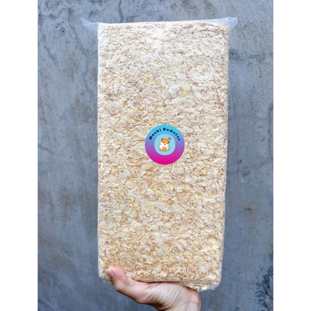  Mùn cưa nén 1kg lót chuồng cho hamster 