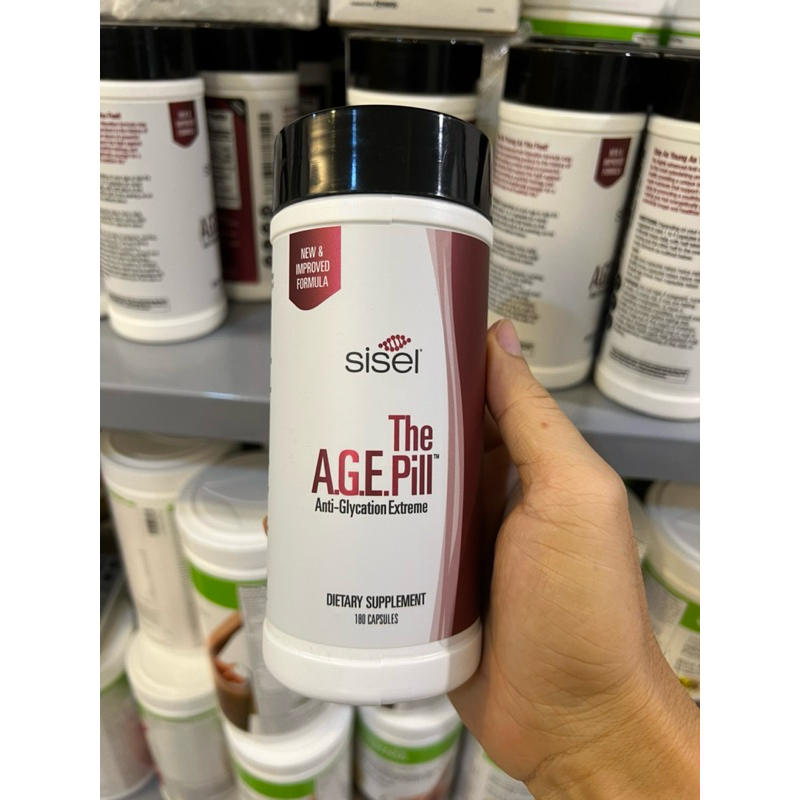 Viên Uống Sisel The Age Pill Trẻ Hóa Với Công Nghệ DNA Phục Hồi Tế Bào Gốc Mỹ 180 Viên