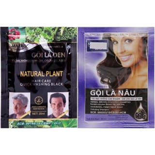  DẦU GỘI THẢO DƯỢC GỘI LÀ ĐEN NÂU 