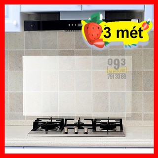 Giấy dán tường Decal dán tường phòng bếp nội thất, Decal Dài 3 mét