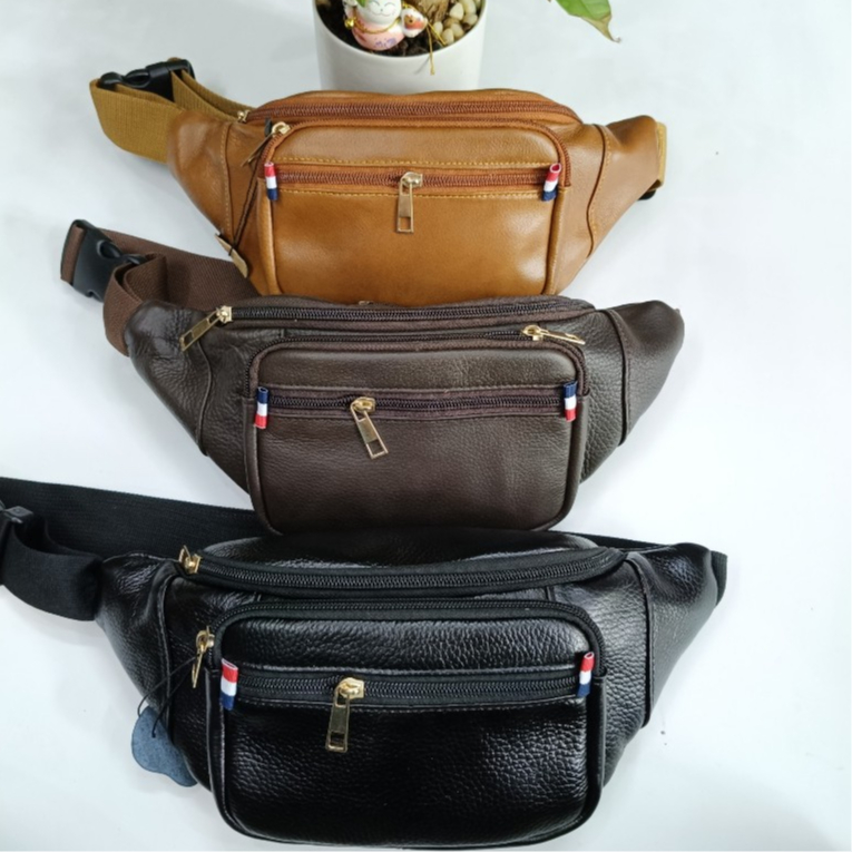 Túi Bao Tử,Túi Đeo Bụng Nam Da Bò Da Thật 100% Cao Cấp Thiết Kế Đơn Giản Thanh Lịch Phù Hợp Cho Mọi Lứa Tuổi MM1