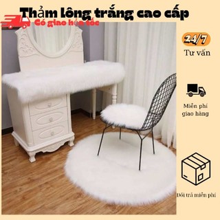 Thảm lông chụp hình trắng cao cấp, thảm trắng, thảm lông chụp ảnh