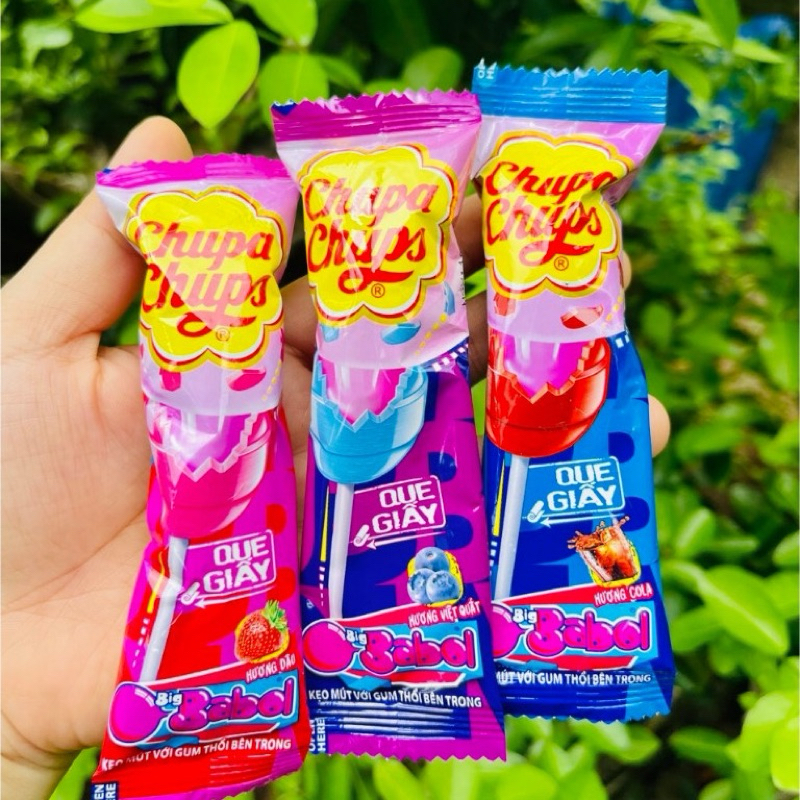kẹo mút chupachup nhân bigbabal bịch 36 chiếc