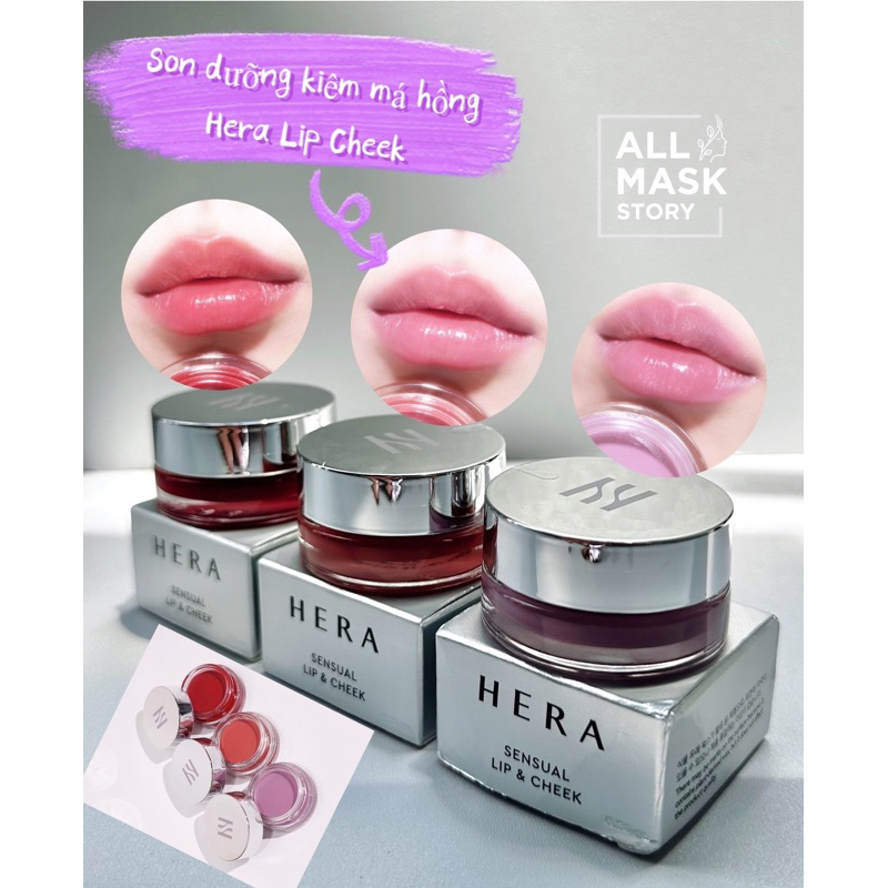 [DUTY FREE] MÁ HỒNG & SON HERA LIP CHEEK