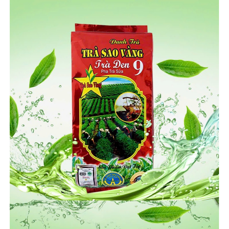 TRÀ ĐEN SỐ 9 SAO VÀNG gói 500gr