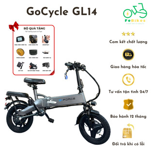 Xe đạp điện trợ lực gấp gọn g-force gl14 truyền động trục - bảo hành 12 tháng