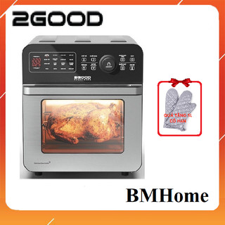 Nồi chiên không dầu 2good vortex s18, vortex s20 chất liệu inox 304 - hàng chính hãng