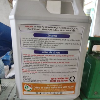 KM HUMIC TAN 5lit  kích ra rễ