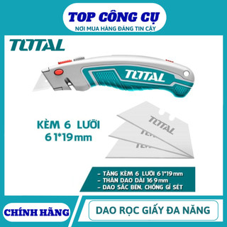 Đồ nghề total dao rọc giấy đa năng tht5126128
