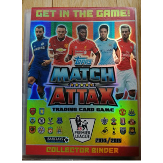 [ XL03 ] [ Xé Lẻ Album ] Trộn Bộ 18 Thẻ Lẻ Cầu Thủ Bóng Đá Match Attax Permier League Mùa 2014/15 14/15 XL03