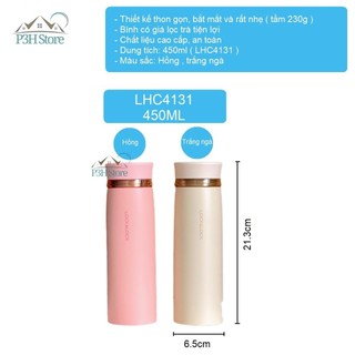 Bình giữ nhiệt siêu nhẹ Lock&Lock Feather Light 450ml LHC4131