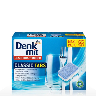 Viên rửa bát Denkmit 65 viên mẫu mới