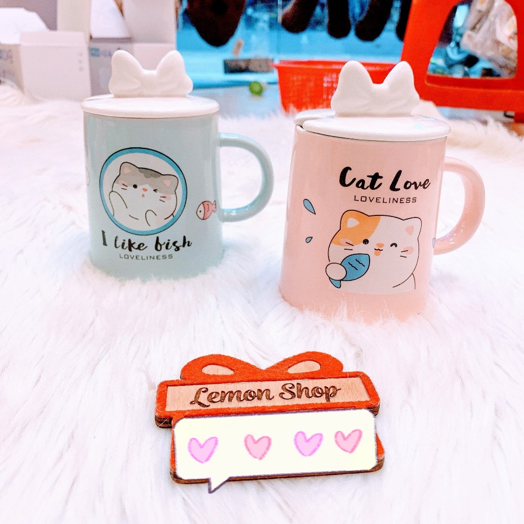 Ly Kiểu - Mèo Con ( MS3 ) - ( Xanh ) - 1 Cái